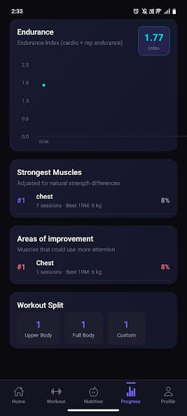 TrackIron - Workout & Nutrition Tracker screenshot 2