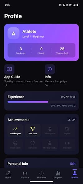 TrackIron - Workout & Nutrition Tracker screenshot 4