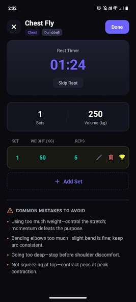 TrackIron - Workout & Nutrition Tracker screenshot 6